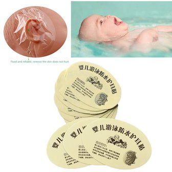 Babyzwemmen/kinderen oor stickers
