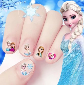 Frozen 3D kindernagel stickers 