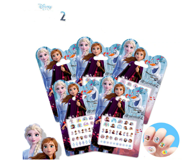 Frozen 2 3D kindernagel stickers 